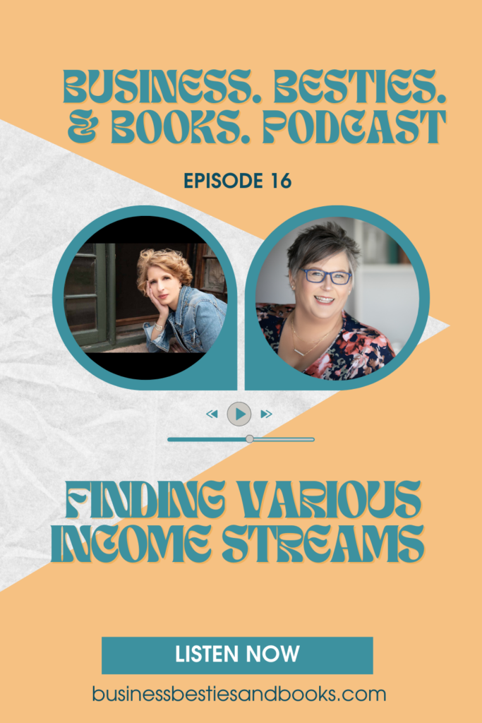 In episode 16, Teri and Pam talk about how to build multiple streams of income into your business and why it is so beneficial to do so! Listen now.