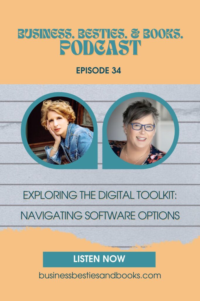 In Episode 34, Pam and Teri are Exploring the Digital Toolkit. We'll help you navigate technology options for entrepreneurs.
